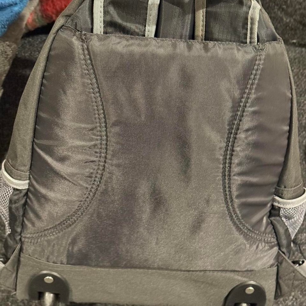 Embark Black Rolling Backpack Telescoping Handle … - image 4